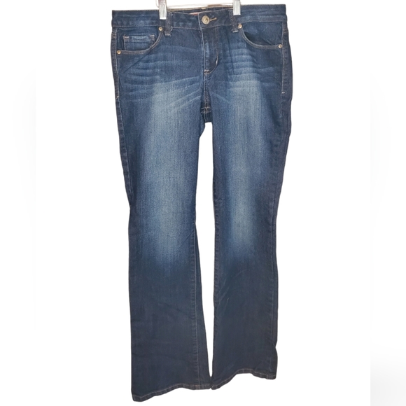 Y2K Vintage l.e.i. sophia hipster flare jeans - Picture 1 of 4